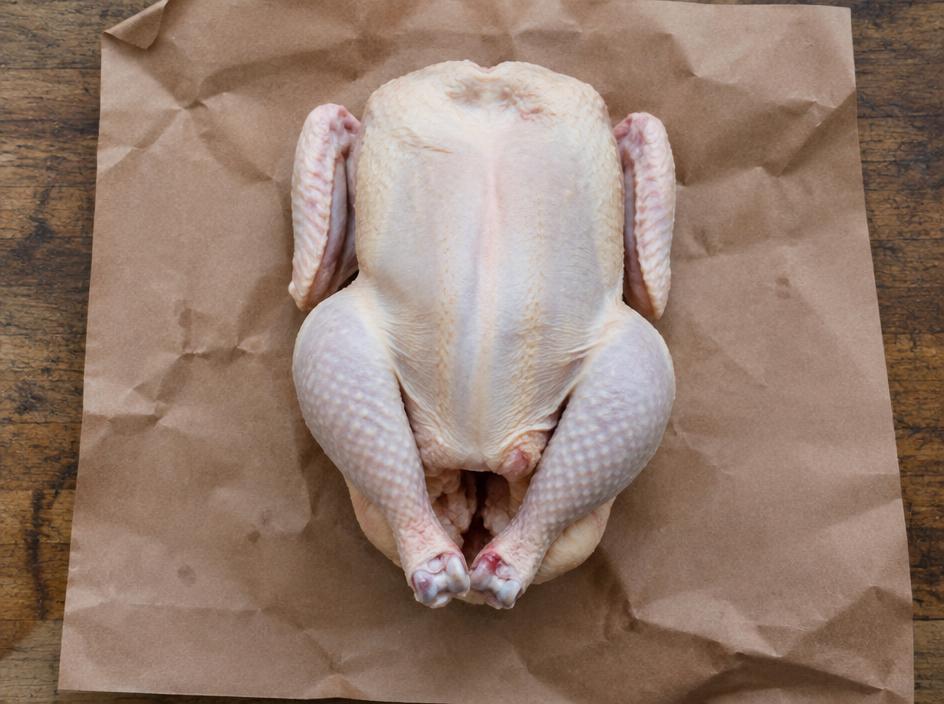 Natural Chicken Whole, raw cut (sample photo)