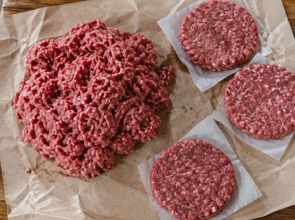 Beef Ground, raw cut (sample photo)